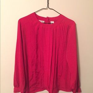 Red Dressy blouse